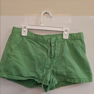 Express Green Shorts